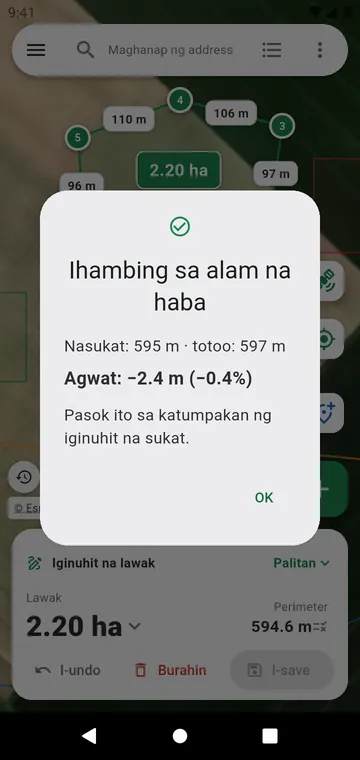 Pagtiyak ng katumpakan gamit ang habang alam mo